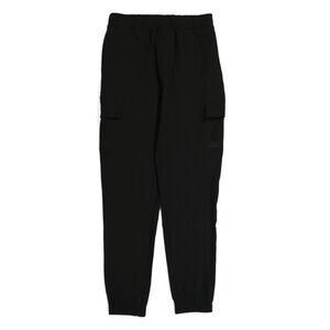 NEW BALANCE Black Boys Stretch Woven Cargo Joggers